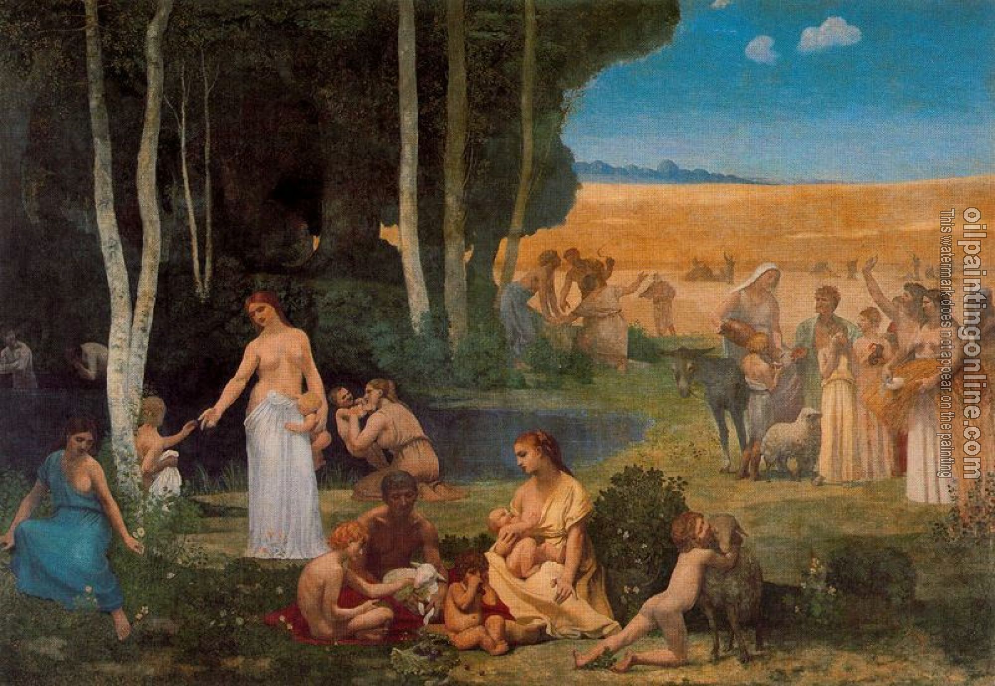 Pierre-Cecile Puvis de Chavannes - Summer